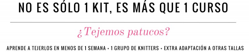 cómo tejer patucos a dos agujas