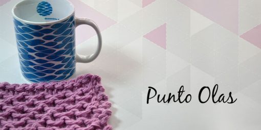 cómo tejer punto olas