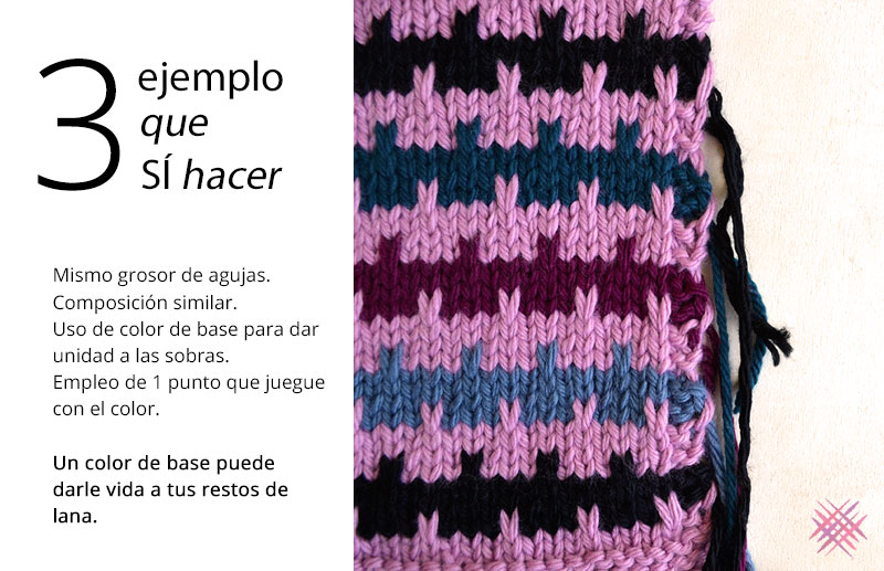 Condición previa Adviento Barrio Cómo aprovechar tus restos de lana | Pearl Knitter