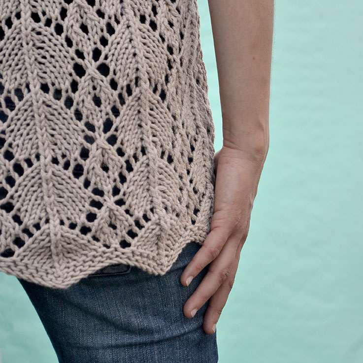Incienso riesgo Familiar Catedral Sweater | Pearl Knitter