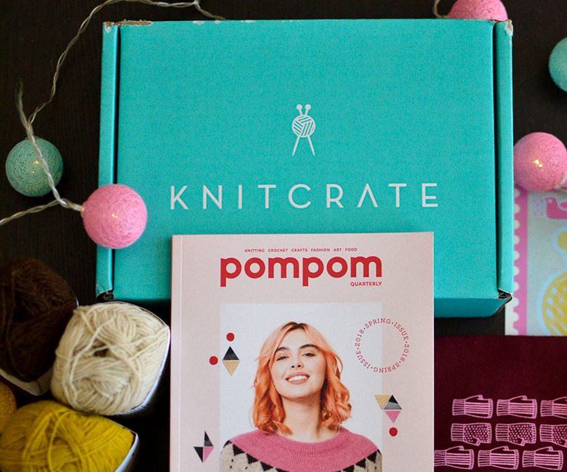 Knitcrate + Pompom + Rosa Pomar